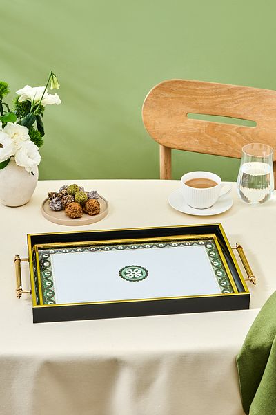 Karaca Lagada Rectangular Tray 48 cm