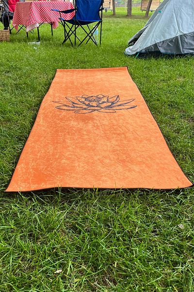 aymira home Multi-Purpose Digital Printing Camping and Yoga Mat Exercise Pilates Cushion Suitable for Camping Tent 60X180 cm