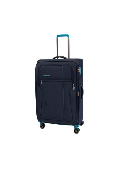 Lamonza Ultralight Trolley Dark Blue / Turquoise 80x47x30 cm, 3.85 kg, expandable 30%