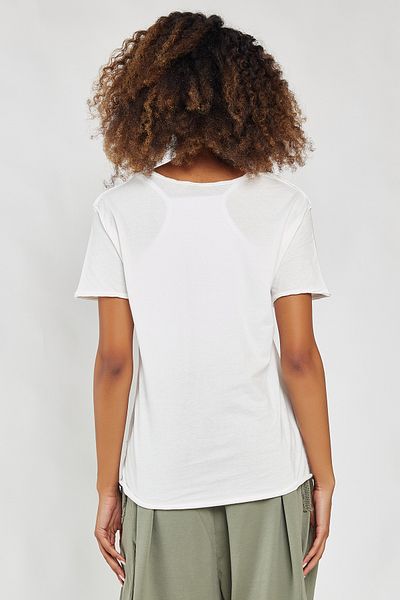 Hopoi Women's Mesh Detailed Pocket Blouse