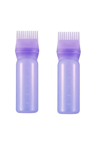 sanal trend 2 bucăți de sticle pentru vopsirea părului cu pieptene de culoare...