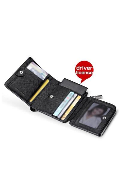 Laorentou Erkek El Yapımı Italyan Hakiki Deri Cüzdan Büyük Boy