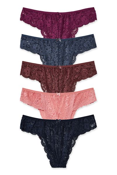 ZENA UNDERWEAR 5'Lilace High Waist Large Size Women's Panties