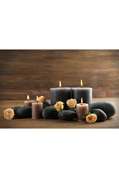 Aden DEKORATİF MUMLAR KANVAS TABLO