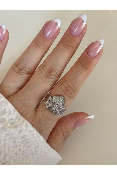 CHARMLUCKY STONED HEART RING