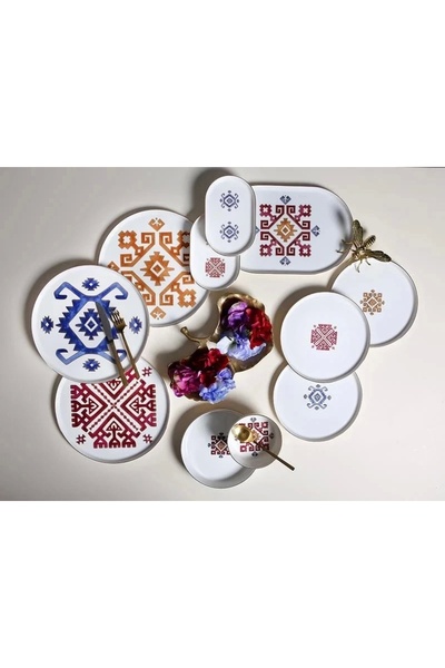 Porland Arabesque 27 Parça 6 Kişilik Yemek Takımı