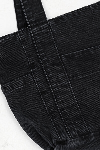 Addax Geantă tote din denim cu buzunar Ç13946