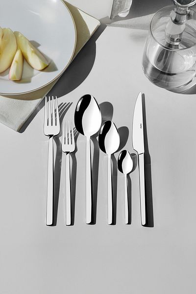 Nehir Dalyan Plain - 36 Piece Spoon knife Set for 6 People