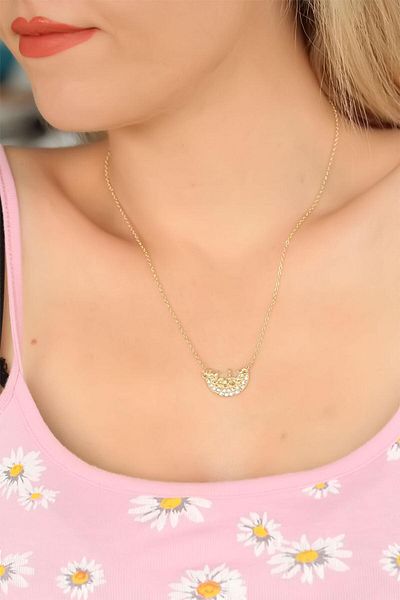BESKAR Zircon Stone Necklace
