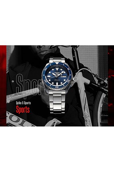 Seiko 5 Sports Srpd51k Automatic Men's Wristwatch