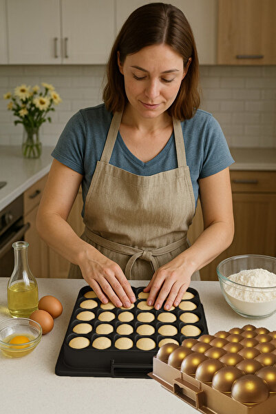 Genel Markalar Atom Yumurta Model Döküm Kek Kalıbı