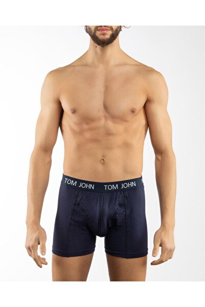 Tom John Ανδρικά Boxers 5 Pack Lycra Dark Navy Blue