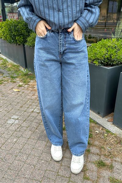 Puane Baggy Pants - Dark Blue