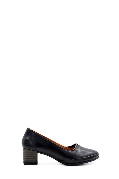 FAST STEP Pantofi de damă din piele naturală cu toc gros 411ZA277