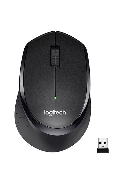 logitech M330 Black Wireless 910-004909 Silent Mouse