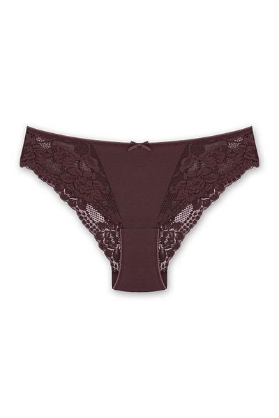 ZENA UNDERWEAR 5 Pack Cotton Lace Detailed Slip Women's Panties