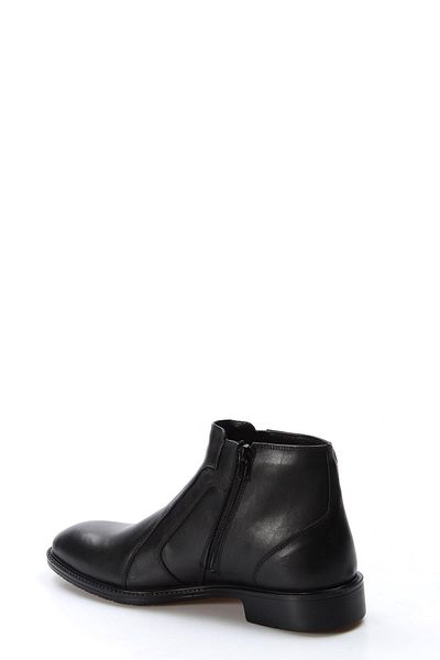 FAST STEP Genuine Leather & Fur Men's Classic Boots 711Kma4020