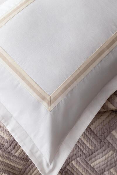 Apricitas HOME TEK KİŞİLİK YATAK ÖRTÜSÜ TAKIMI SEVİLLA BEJ - YATAK ORTUSU