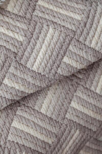 Apricitas HOME TEK KİŞİLİK YATAK ÖRTÜSÜ TAKIMI SEVİLLA BEJ - YATAK ORTUSU