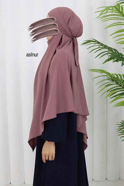 ASİLNUR Vera Μονόστρωτο Σουφλέ Dusty Rose