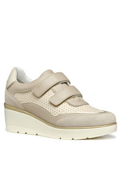 Geox adidași pentru femei D55RAA-05422 natural