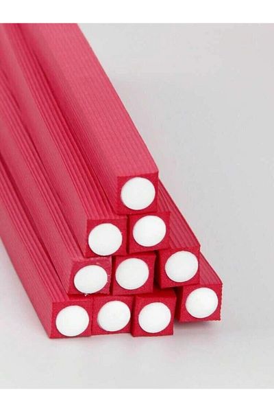 LA PERLA TECH Pack of 10 Twist Flex Rods - Foam Flexible Rollers, Flexible Lightweight Curlers for Curls