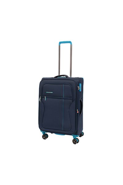 Lamonza Ultralight Trolley Dark Blue / Turquoise 69x42x26 cm, 3.22 kg, expandable 30%