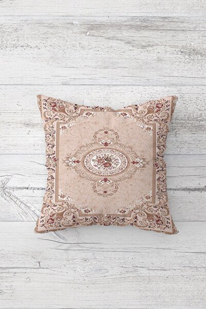 farbala Vintage Floral Pattern One Side Printed Hidden Zipper Decorative Pillow Case Throw Pillow Case