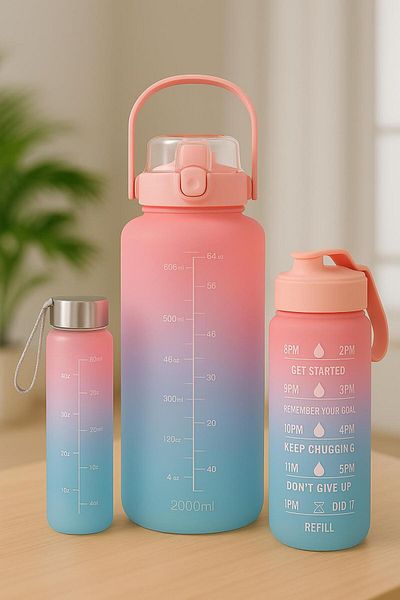 jetlegelsin Water Bottle & Flask - 3 people
