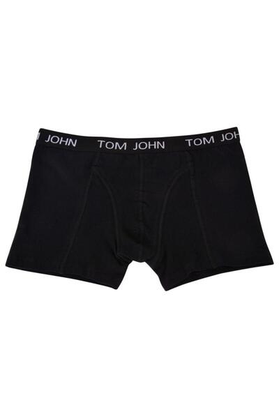 Tom John Ανδρικά Boxers 5 Pack Lycra Black