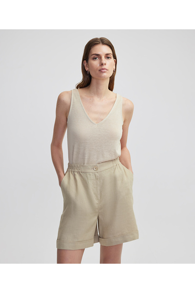 İpekyol V yaka basic tişört