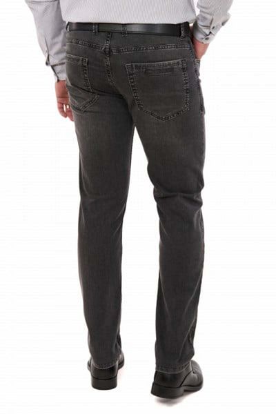 PİTBULL Men's jeans with faded look, Pitbull, anthracite gray