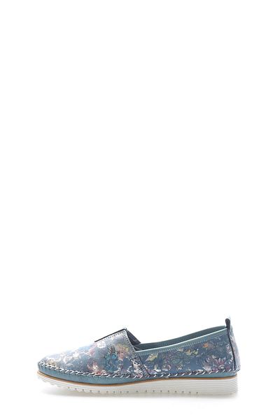 FAST STEP Γυναικείες παντόφλες casual από γνήσιο δέρμα 972ZA108