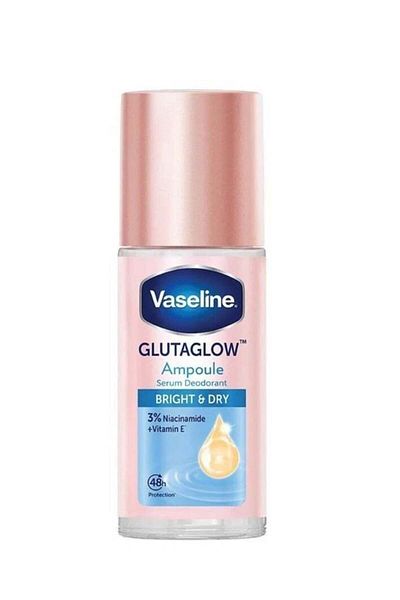 Vaseline Glutaglow Bright And Dry Ampoule Serum Deodorant 45 ML