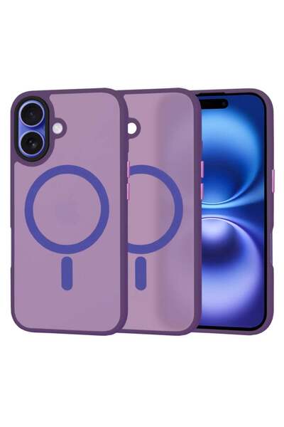SKYDDAR INNOVATION Θήκη για iPhone 16, HaloFrost MagSafe, Αντικραδασμική, σετ...