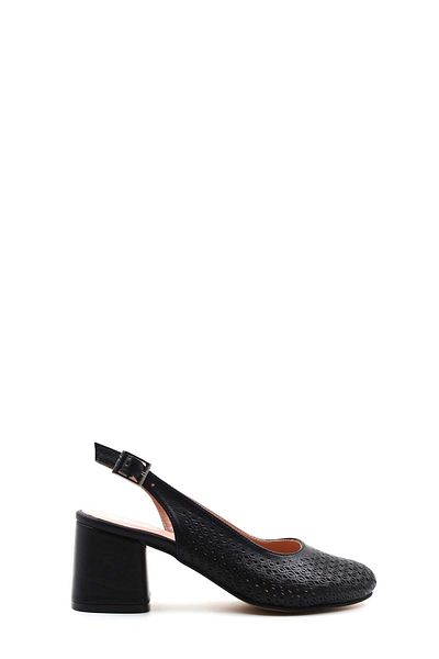 FAST STEP Pantofi de damă din piele naturală cu toc gros 129ZA01
