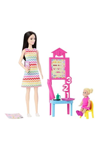 Barbie Bakım Temalı Kariyer Oyun Setleri - Öğretmen JCR77