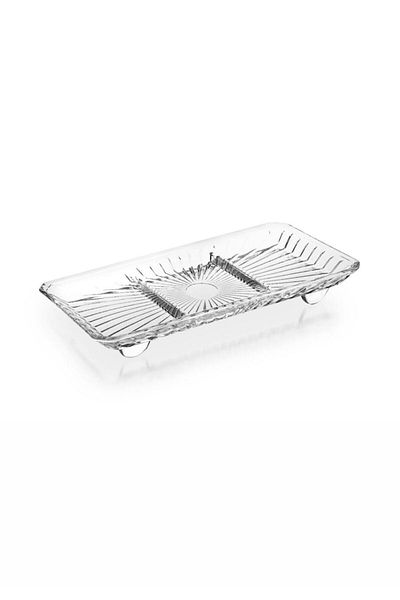 Sigma 30 cm Glass Presentation Holder with Compartment