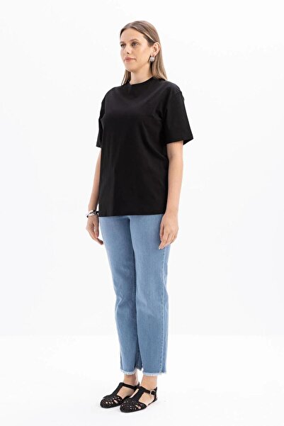 ALLDAY Short Sleeve Embroidery Detailed Women's T-Shirt S16032A0