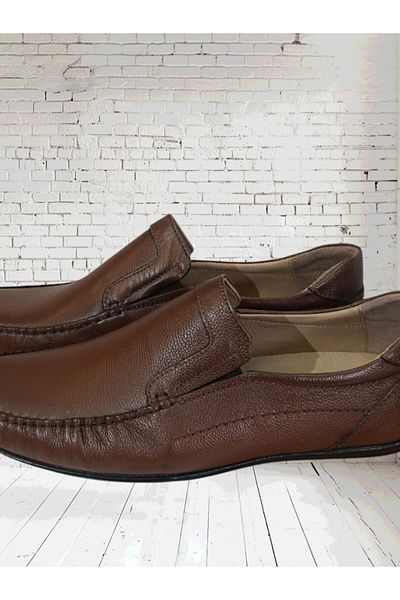 oktay kundura Genuine Leather Very Soft Suitable for Callus Bone Protrusion Orthopedic Sole Daily Rok Shoes B9104