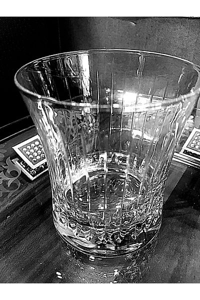 DECOSTYLE Decorated 420014 Pasabahce Azur Water Glass 240Cc 6 Dishwasher Safe