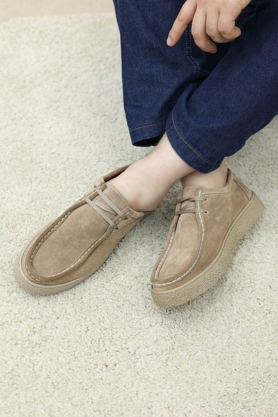 FAST STEP Ανδρικά παπούτσια casual από γνήσιο δέρμα 628MA2024