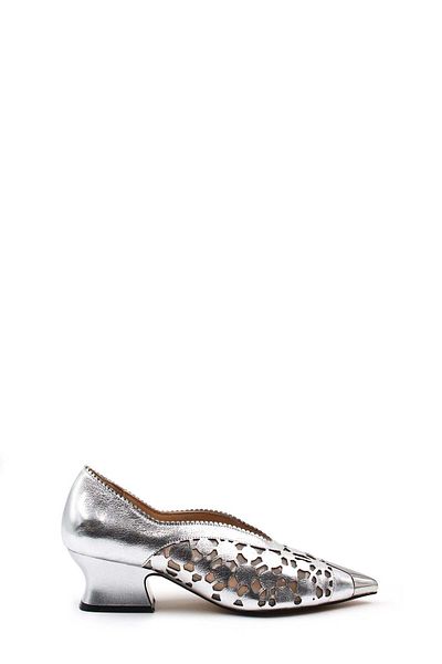 FAST STEP Pantofi de damă din piele naturală cu toc gros - 064ZA366
