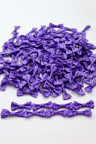 YENİCİ Polka Dot Bow 100 Pieces (3cm)