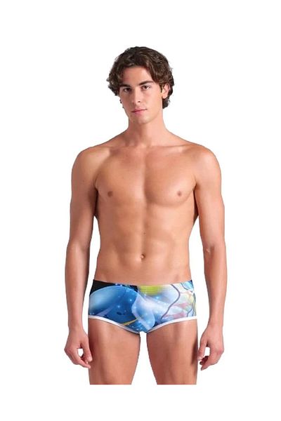 ARENA Costum de baie scurt pentru antrenament pentru bărbați cu talie joasă M One Print