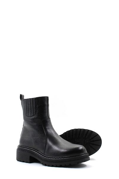 FAST STEP Ghete de damă din piele naturală - talpă groasă, model 257SZA624