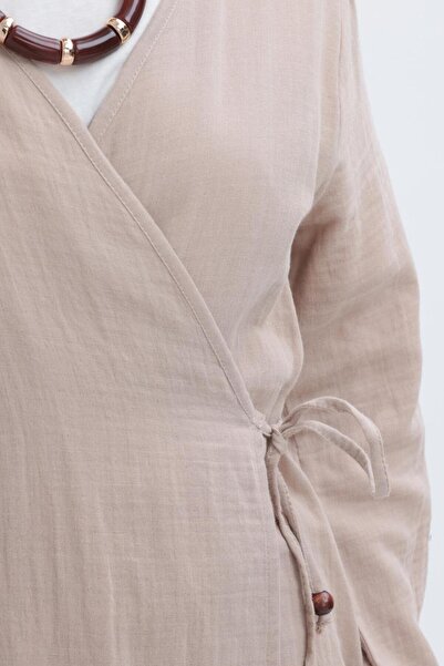 ALLDAY Women's Waist Tied Muslin Cap S85052A0