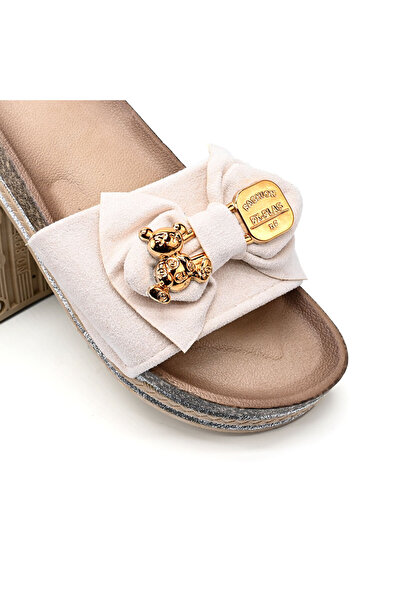 Tmall Women's Casual Slippers, Made Of Eco-leather, Sa36, Beige