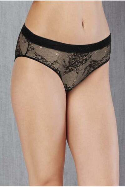 Doreanse Kadın Transparan Dantelli Külot Slip