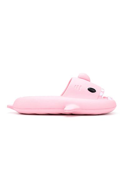 Tmall Women's And Children's Slippers, Shark Shape, Foam, Lightweight, Pd1043, Pink